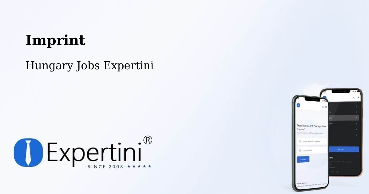 Imprint – Újfehértó - Hungary Jobs Expertini